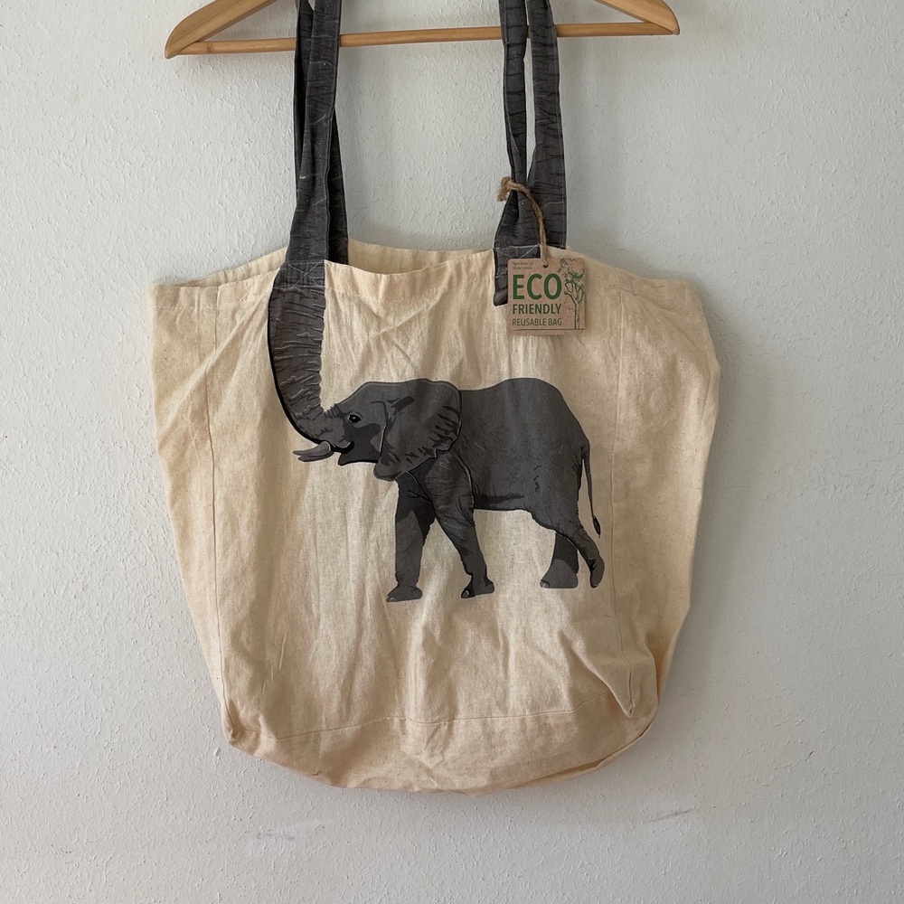 Eco Friendly Tote Bag Cotton Natural - Picture 5 of 13